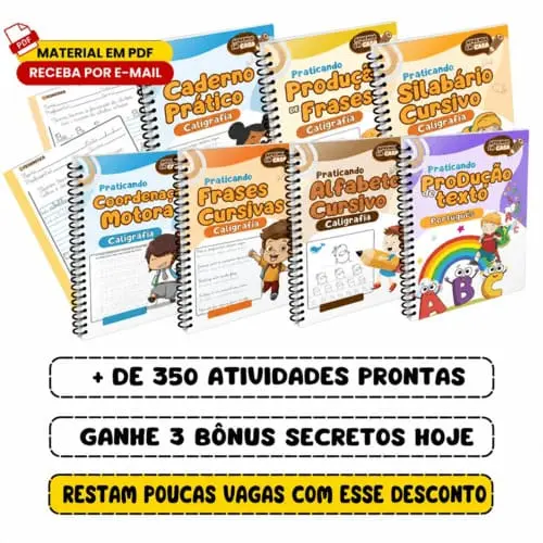 Mockup 350 Atividades de Caligrafia